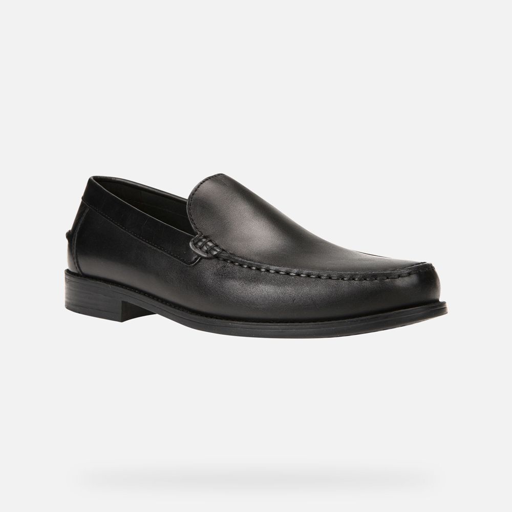 Geox Loafers Black New Damon - Geox Mens Shoes - OBVJEC139